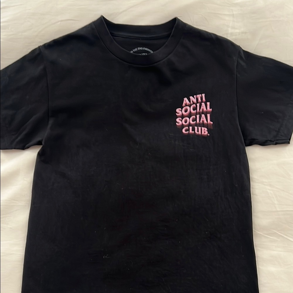 Anti Social Social Club Black T-Shirt